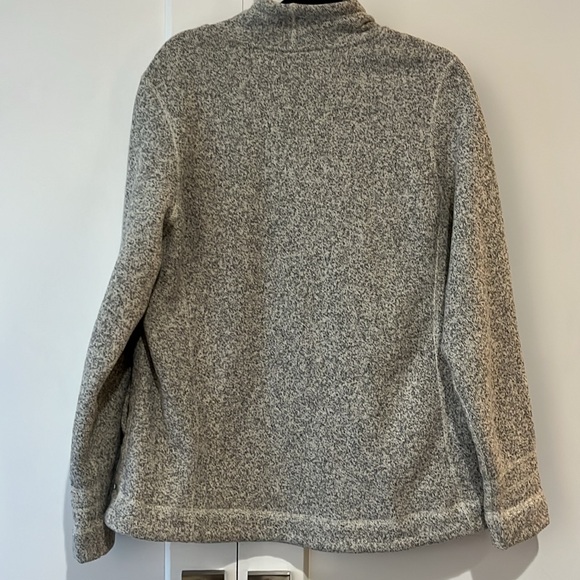 Women’s XL The North Face Gray Fleece Soft Jacket Coat - Picture 7 of 9